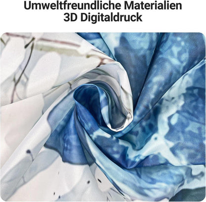 Duschvorhang Meeresschildkröte 120x180cm Antischimmel Wasserabweisend Unterer beschwerter Saum Waschbar 8 Ösen