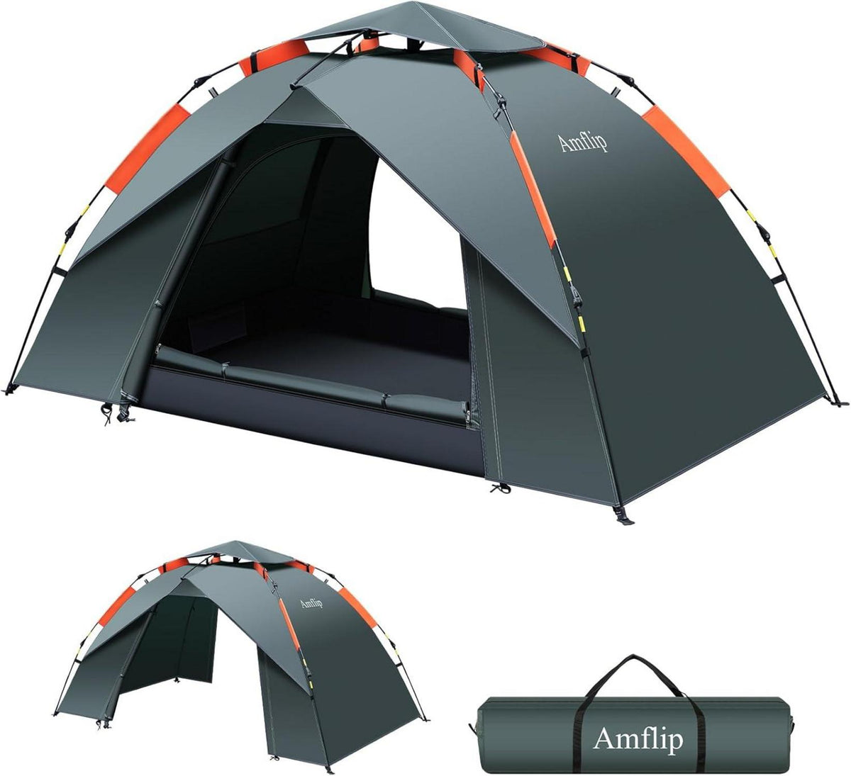 Automatisches Campingzelt 1-2 Personen Ultraleichtes Kuppelzelt 4
