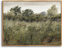 Vintage Leinwand Bilder mit Rahmen Holz 20x25 cm Natur Landschaft