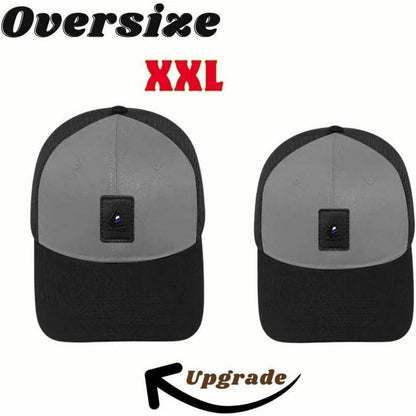Baseball Cap Unisex Sommer Mesh Atmungsaktiv Größe M Grau