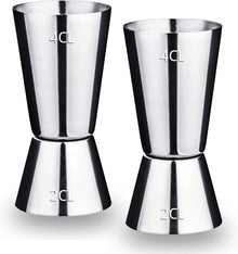 Cocktail Messbecher Set 2er Pack 2cl 4cl Dual Spirit Measure Cup