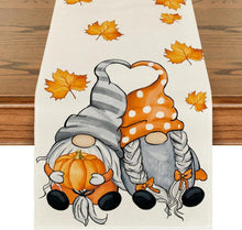 Herbst Tischläufer Kürbisse Ahornblätter 40x240 cm