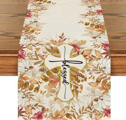 Tischläufer Herbst Blätter Party Dekoration 40x140 cm