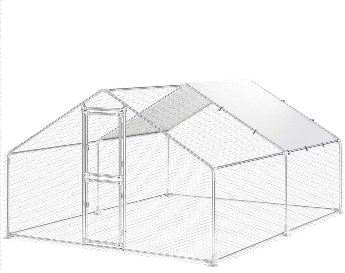 Hühnerstall Freilaufgehege Kaninchen Wasserdichtes PE-Farbtuch 3x4x2m