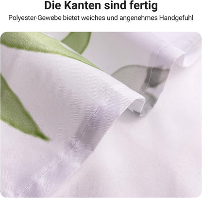 Duschvorhang 200x200cm Blätter Wasserdicht Polyester Antischimmel
