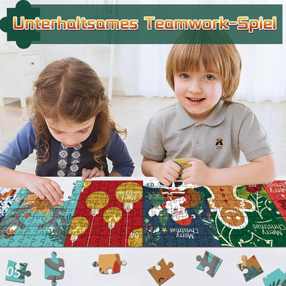 Adventskalender 2026 Puzzle 1008 Teile Weihnachts Jigsaw