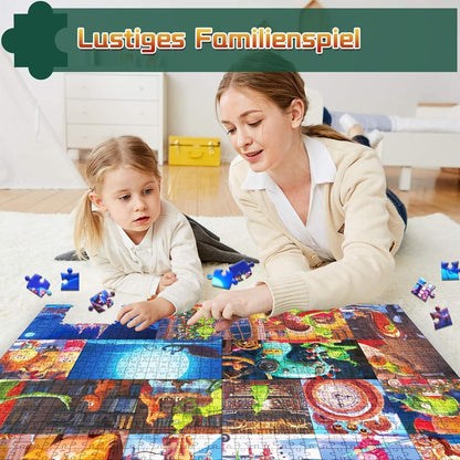 Adventskalender 2026 Puzzle 1008 Teile Weihnachtspuzzle 24