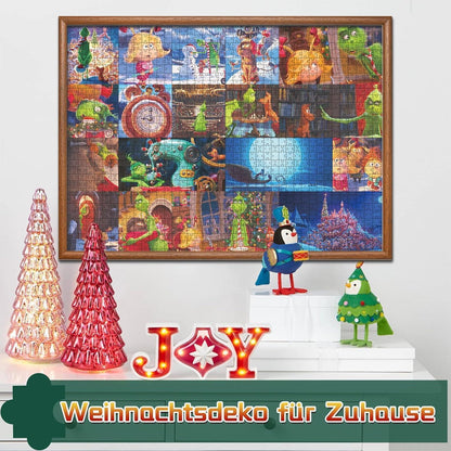 Adventskalender 2026 Puzzle 1008 Teile Weihnachtspuzzle 24