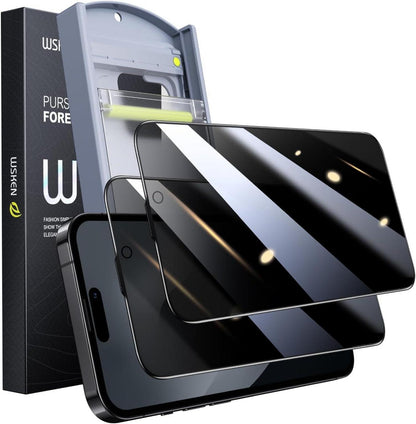 Sichtschutz Schutzfolie iPhone 15 Pro Max Privacy Glas 9H