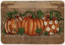 Herbstliche Planken Fußmatte Deko Innen Außen 40x60cm