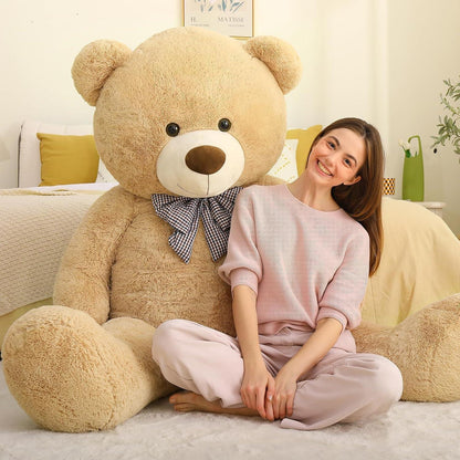 Riesen Teddybär 140cm - XXL Kuscheltier Geschenk für Valentinstag