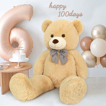 Riesen Teddybär 140cm - XXL Kuscheltier Geschenk für Valentinstag
