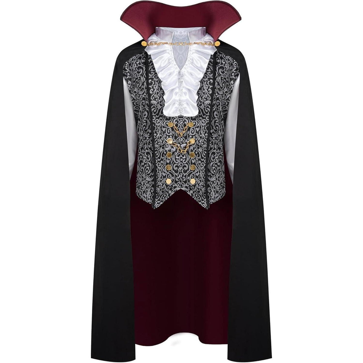 Renaissance Vampir Kostüm Herren Deluxe Halloween Rollenspiel