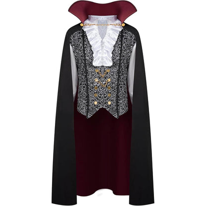 Renaissance Vampir Kostüm Herren Deluxe Halloween Rollenspiel