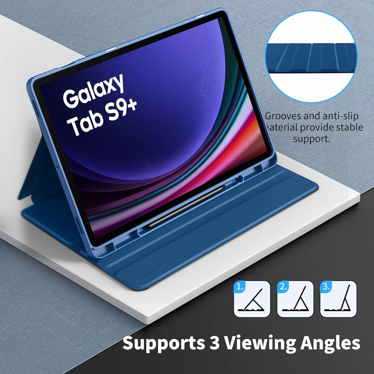 Schutzhülle Samsung Galaxy Tab S9 FE+ Plus/S9 Plus 12,4 Zoll 2023