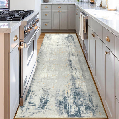 Famibay Flur Teppich Läufer 80x300cm Modern Waschbar