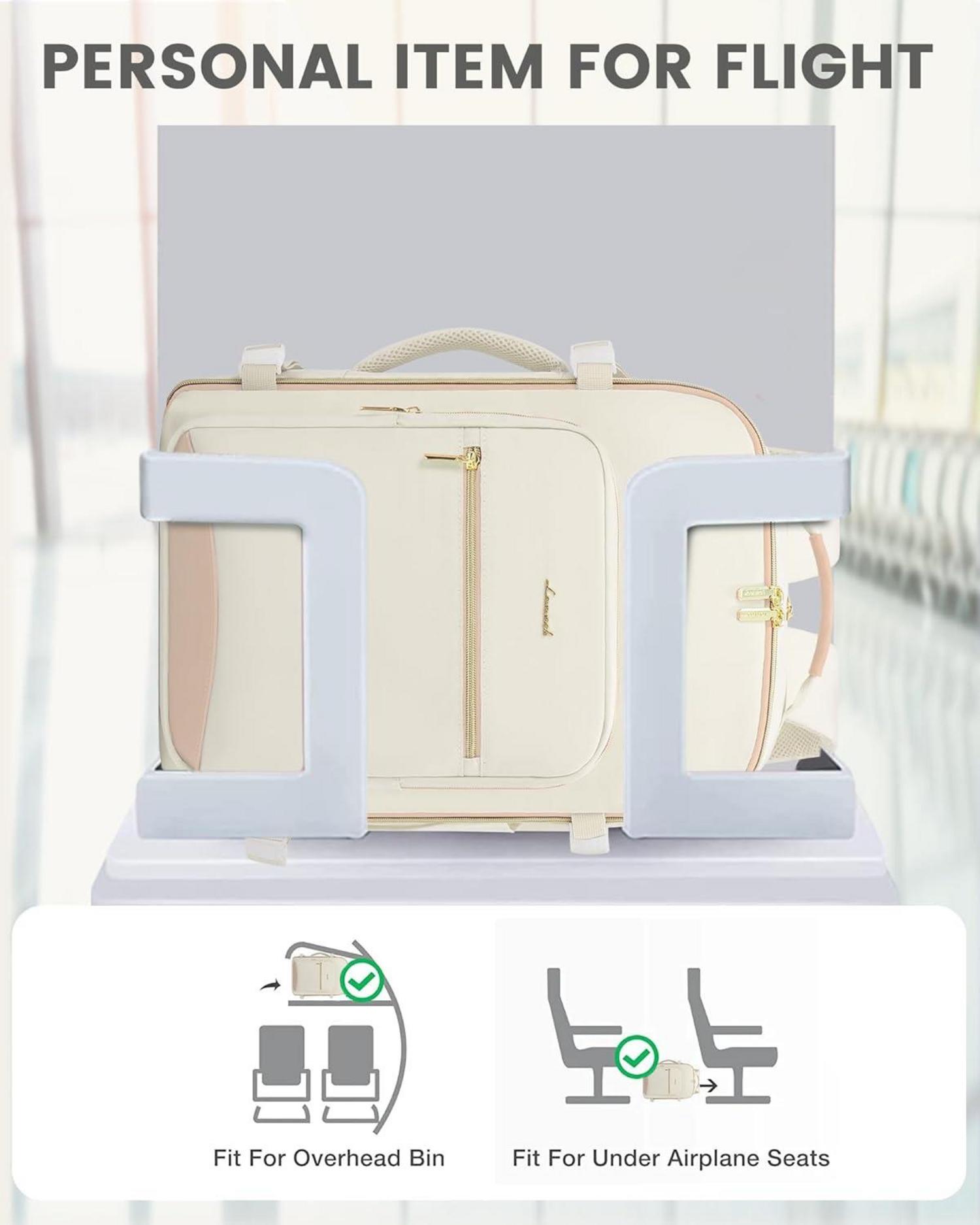 Wasserdichter 40L Reiserucksack für 17 Zoll Laptop und Handgepäck