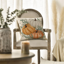 Herbst Kürbis Muster Kissenbezug 40x40 cm Orange Sofa Deko