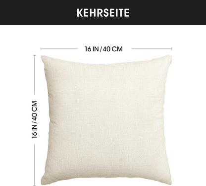 Orange Kürbisse Herbst Kissenbezug 40x40 cm Sofa Deko