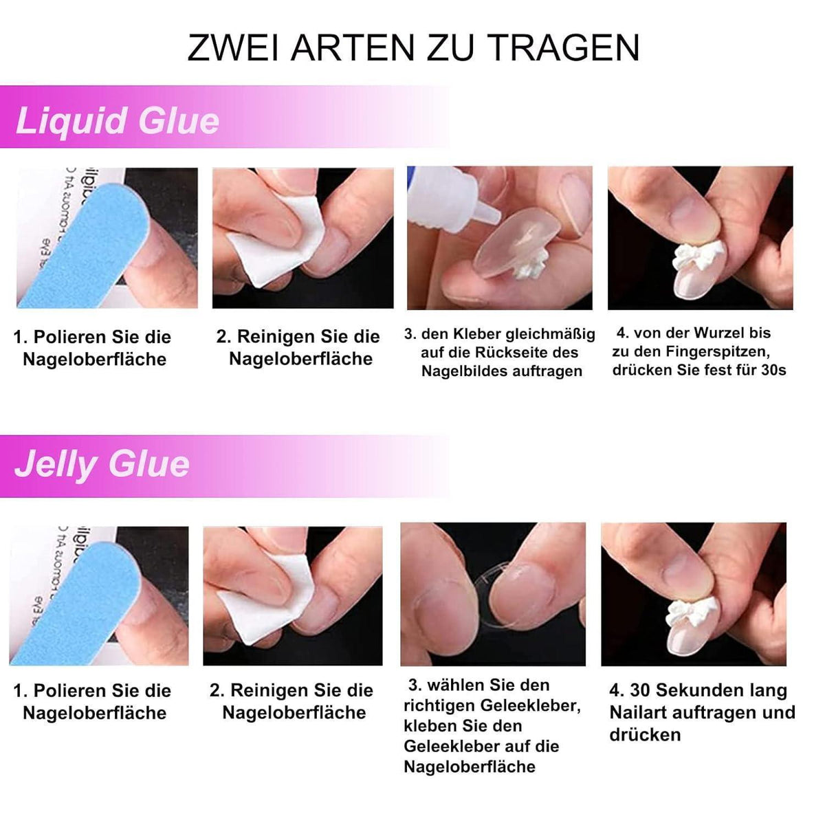 Lange Stiletto Halloween Nägel Burgunderrot - Press On Nails
