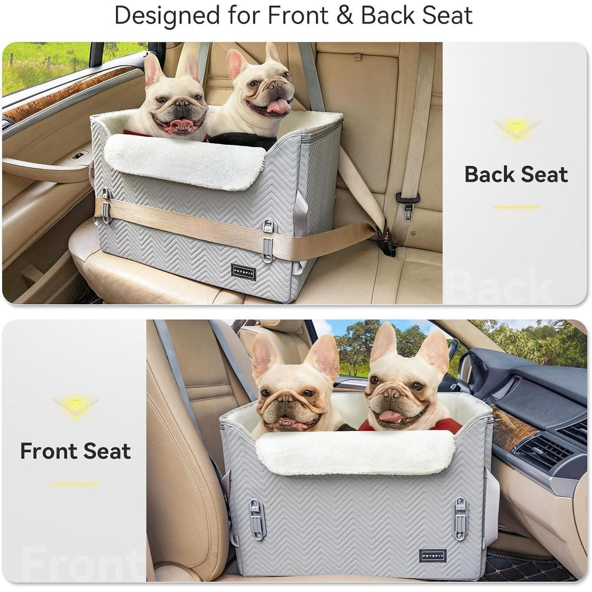 Hund Autositz für kleine Hunde – Sicher & Komfortabel