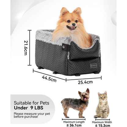 Hundesitz Mittelkonsole Auto für kleine Hunde bis 4kg