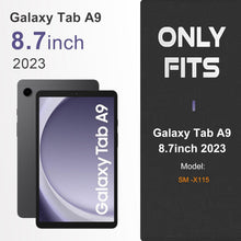 Hülle für Samsung Galaxy Tab A9 2023 8,7 Zoll PU-Leder