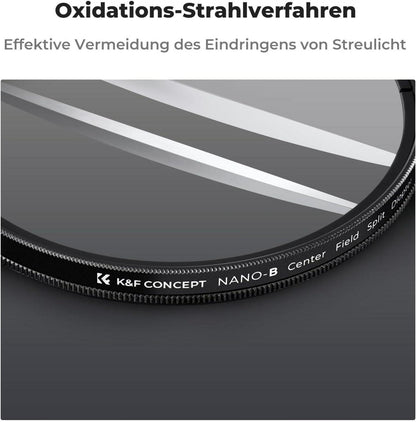 K&F Concept Nano-B Serie Split Dioptrien Prisma Filter 58mm