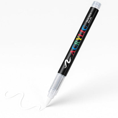 Weißer Textilmarker 1.0-6.0mm – Zum Bemalen von Stoff