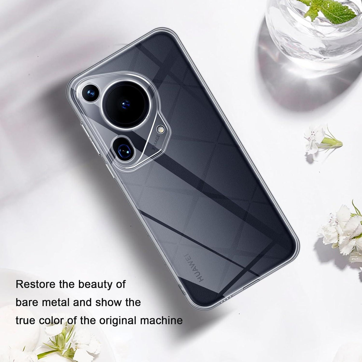 Huawei Pura 70 Ultra Hülle Transparent Silikon TPU Case Schutzhülle