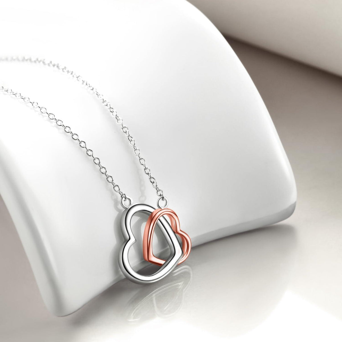 925 Sterling Silber Anhänger Halskette für Mama Tochter Schwester