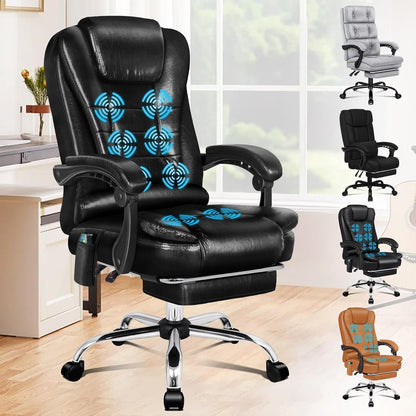 ALFORDSON Bürostuhl Massagefunktion ergonomisches Design