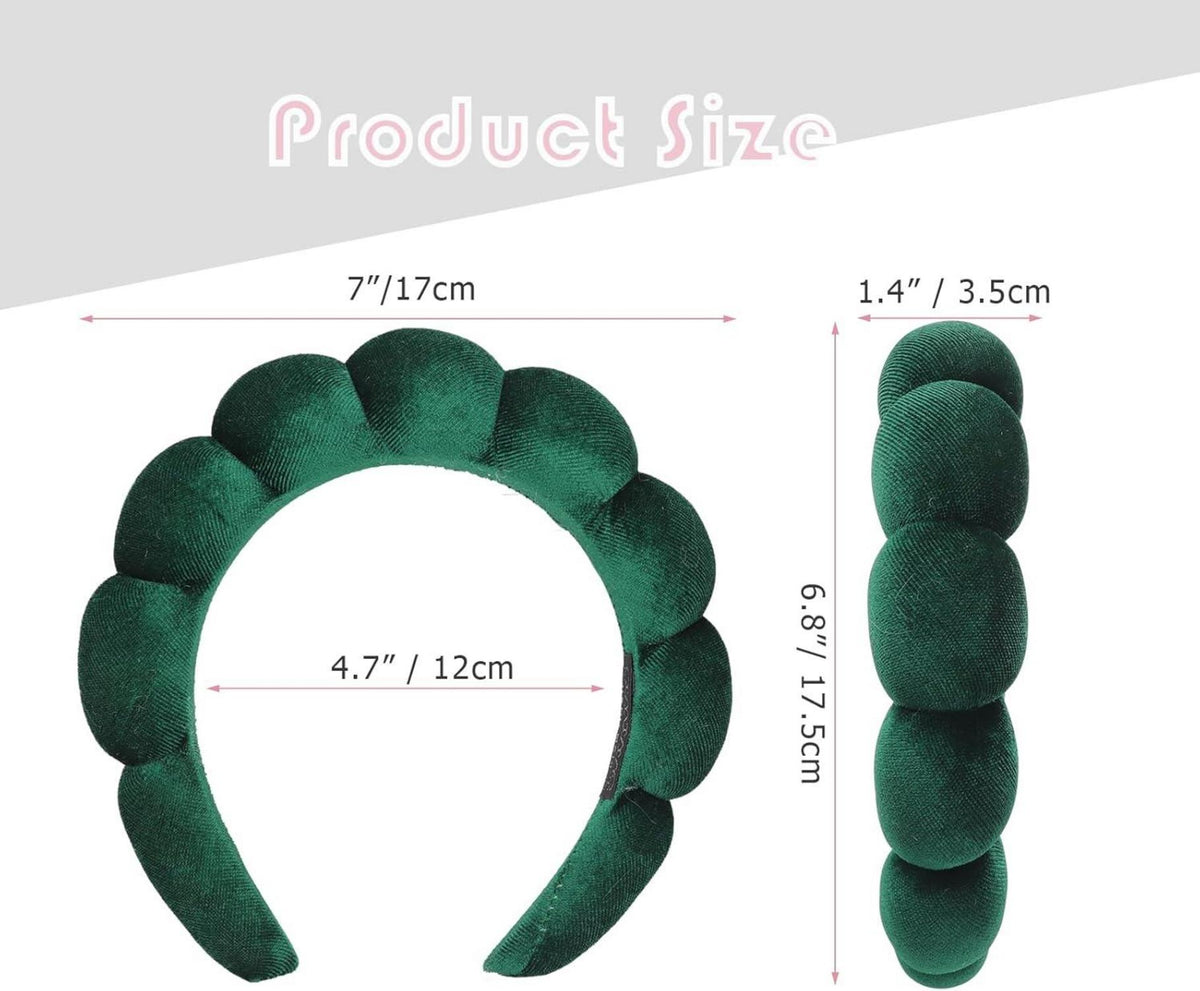 Spa-Stirnband Damen Schwamm Wolken Frottee Makeup Hautpflege