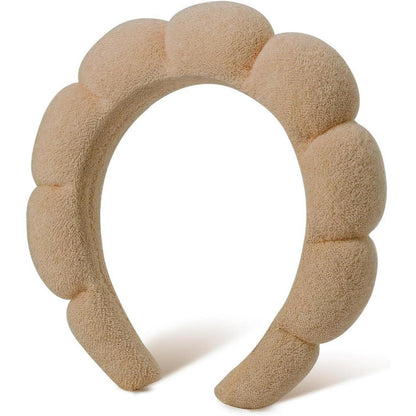 DRESHOW Spa-Stirnband Damen Schwamm-Frottee-Haarband für Make-up