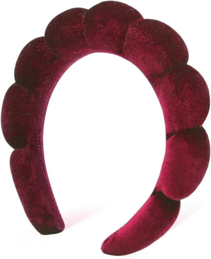 Spa-Stirnband Damen Schwamm Frottee Wolken Makeup
