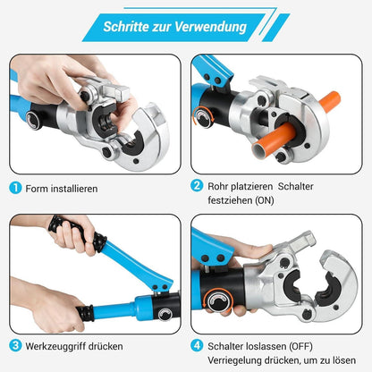 Presszange U-Kontur für Verbundrohr 16-32mm