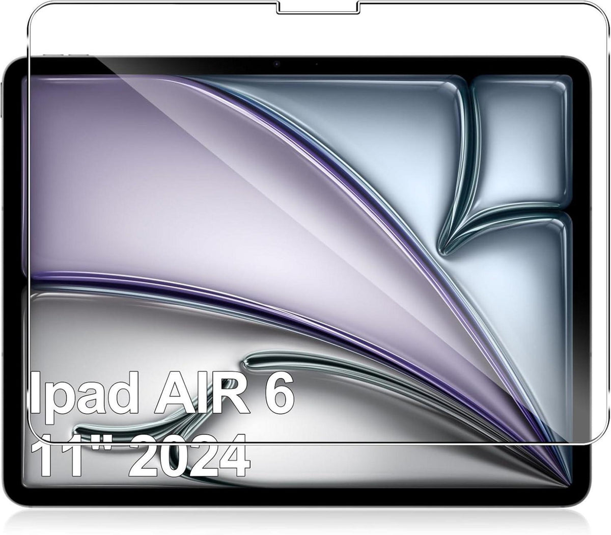 Displayschutzfolie für iPad Air 6 11 Zoll 2024 Panzerglas HD Klar