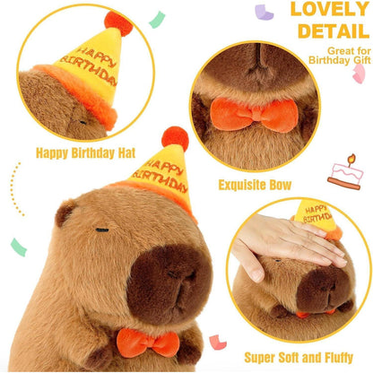 Capybara Kuscheltier Plüschtier 25cm – Kawaii Stofftier Geschenk
