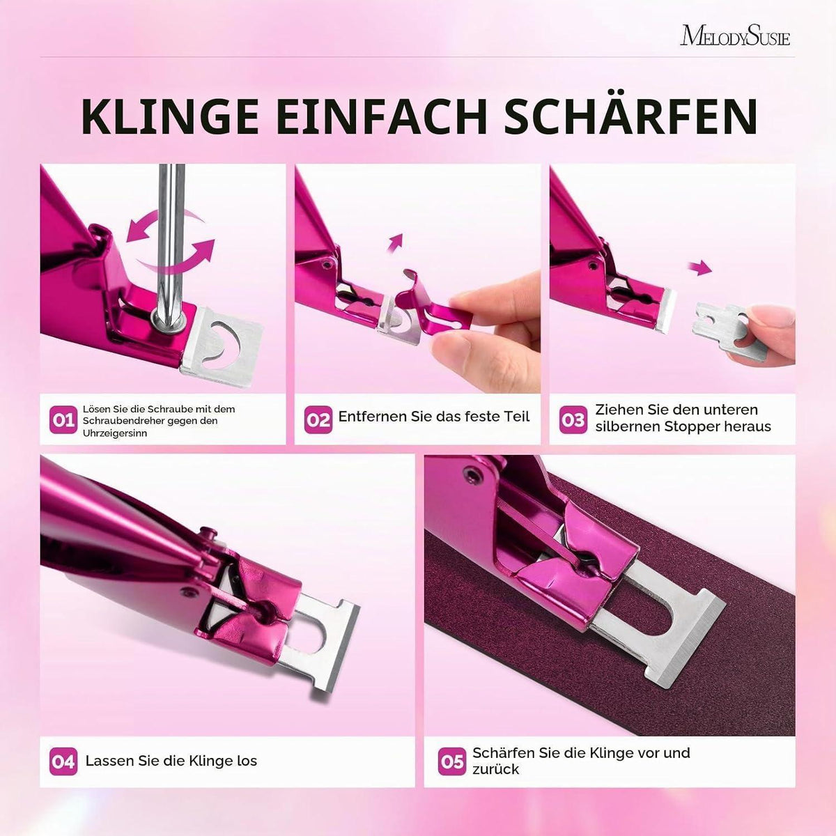 Acryl Nagelknipser mit Magneten – Weinrot | Maniküre Tool