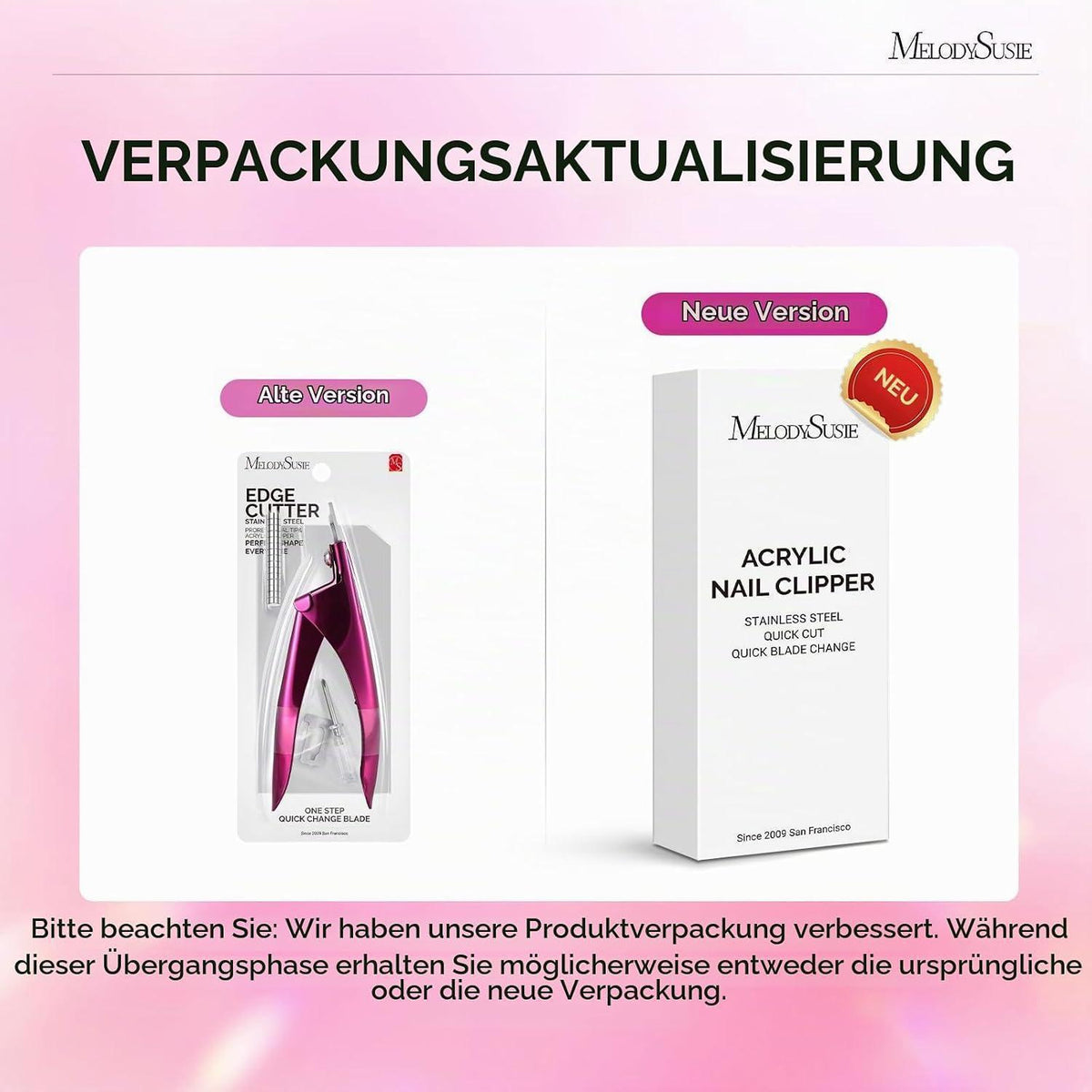 Acryl Nagelknipser mit Magneten – Weinrot | Maniküre Tool