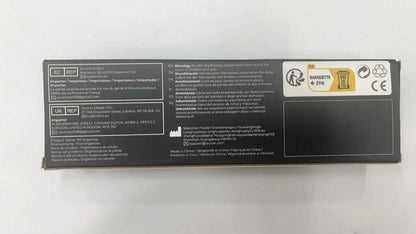AUVON Tablettenbox 7 Tage Aluminium Schwarz Datenschutz BPA-frei