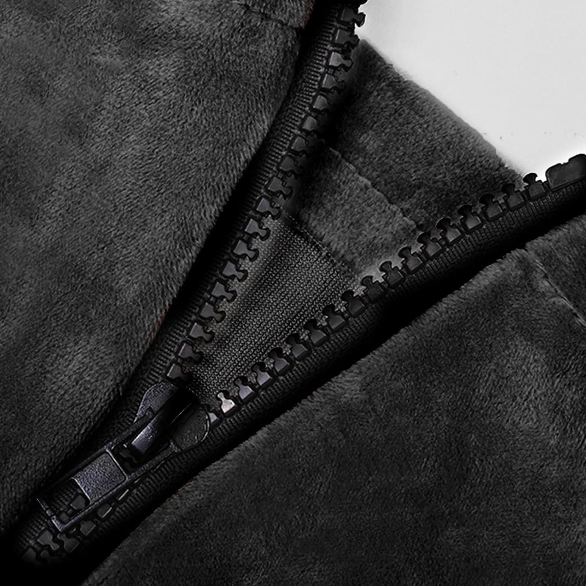 Samt Bürostuhlbezug mit Armlehne, X-Large Schwarz
