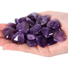 Amethyst Herz Stein Natürliche Heilkristalle 20pcs 20mm