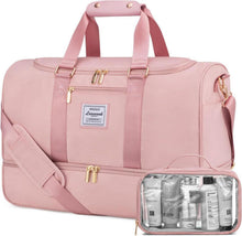 Sporttasche Damen LOVEVOOK - Reisetasche Wasserdicht mit Schuh- und