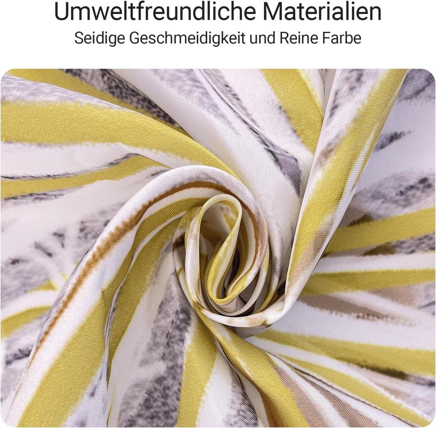 Duschvorhang Löwenzahn 180x180cm Antischimmel Wasserabweisend 12 Ösen