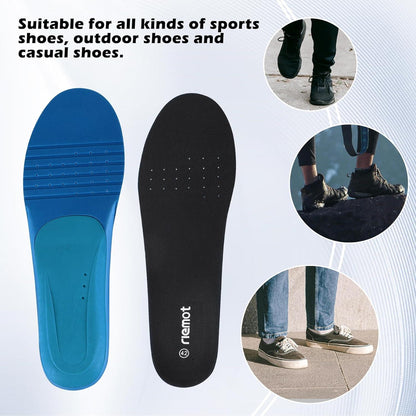 Sport Komfort Einlegesohlen Arch Support Atmungsaktiv Dämpfung Gr.36-47