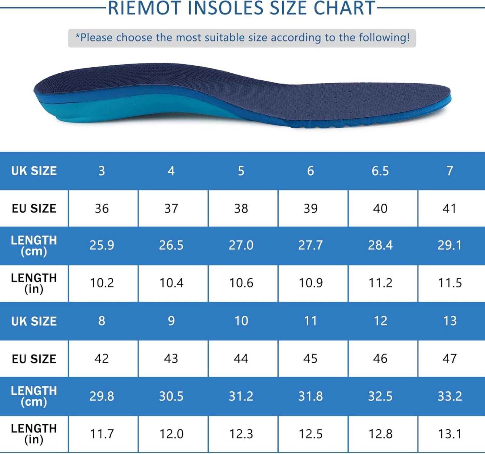 Sport Komfort Einlegesohlen Arch Support Dämpfung Atmungsaktiv