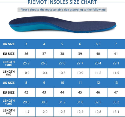 Sport Komfort Einlegesohlen Arch Support Dämpfung Atmungsaktiv