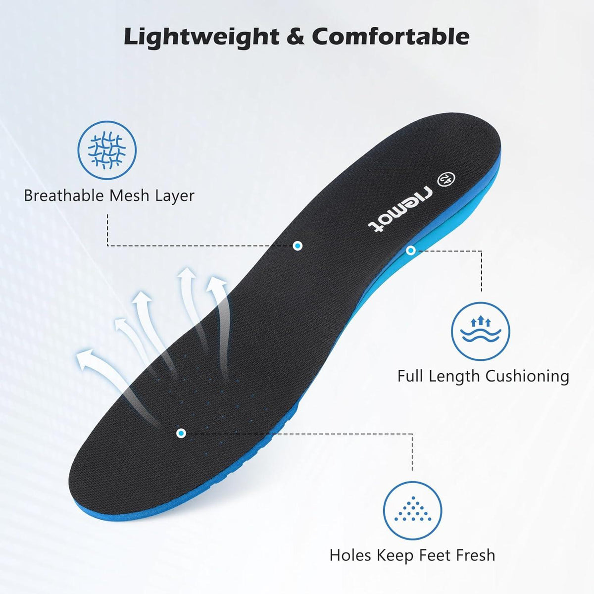 Sport Komfort Einlegesohlen Damen Herren Arch Support
