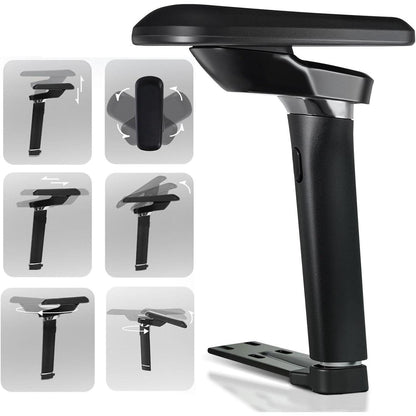 STARUZI Gaming Stuhl Schwarz Grau Ergonomisch 150kg